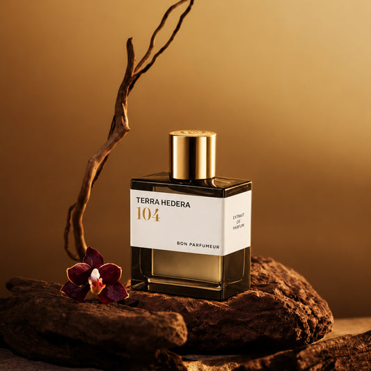 Bon Parfumeur 104 Terra Hedera Extrait de Parfum, green floral fragrance – alternate view
