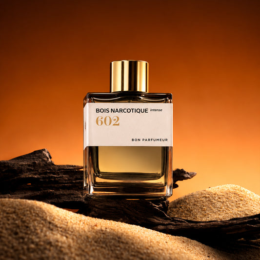 Bon Parfumeur 602 Bois Narcotique Extrait de Parfum, incense woods fragrance – alternate view