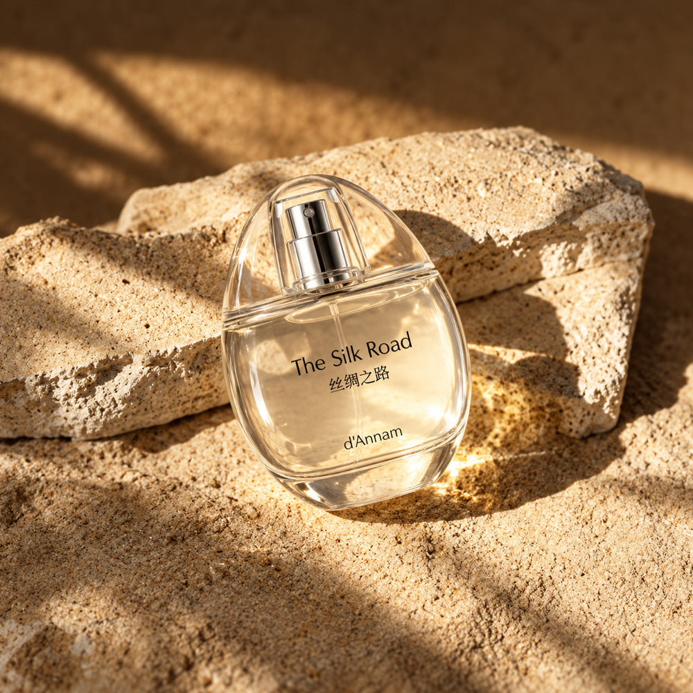 d'Annam The Silk Road perfume, spicy tobacco leather fragrance – alternate view