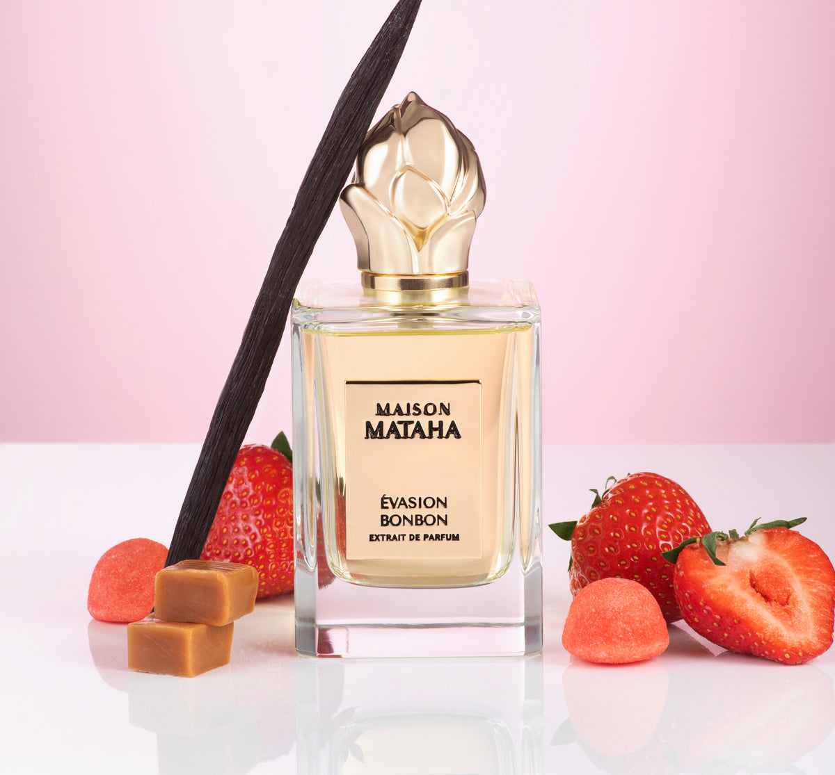 Maison Mataha Evasion Bonbon Extrait de Parfum, strawberry candy fragrance – alternate view