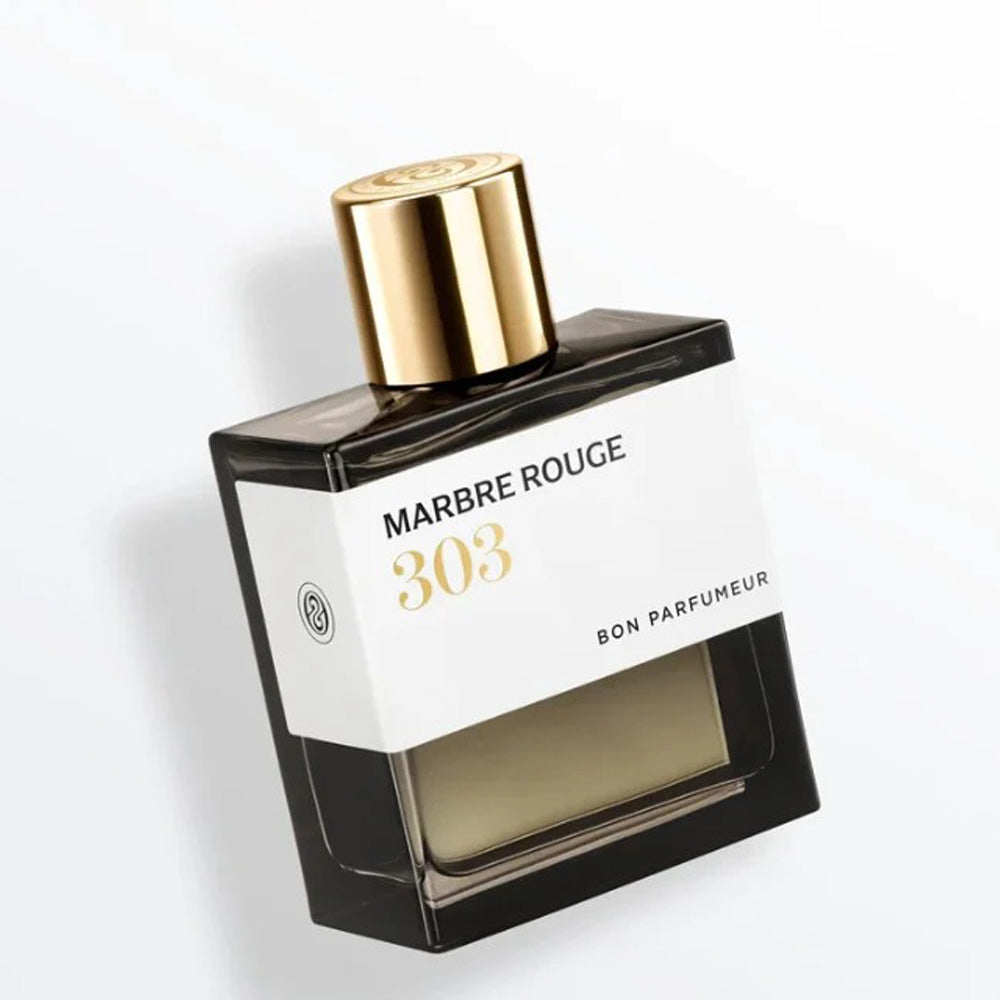 Bon Parfumeur 303 Marbre Rouge Extrait de Parfum 100ml bottle – spicy balsamic with chili, pink pepper and benzoin