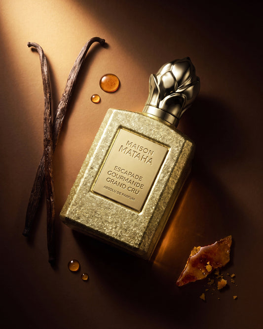 Maison Mataha Escapade Gourmande Grand Cru absolu de parfum bottle