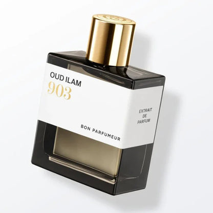 Bon Parfumeur 903 Oud Ilam Extrait de Parfum 100ml bottle – saffron oud with timur berries, iris and musk