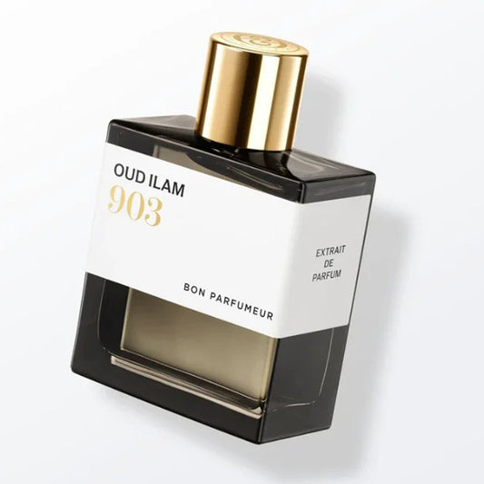Bon Parfumeur 903 Oud Ilam Extrait de Parfum 100ml bottle – saffron oud with timur berries, iris and musk