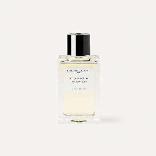 Essential Parfums Bois Impérial bottle – woody vetiver with Thai basil, timut pepper and akigalawood