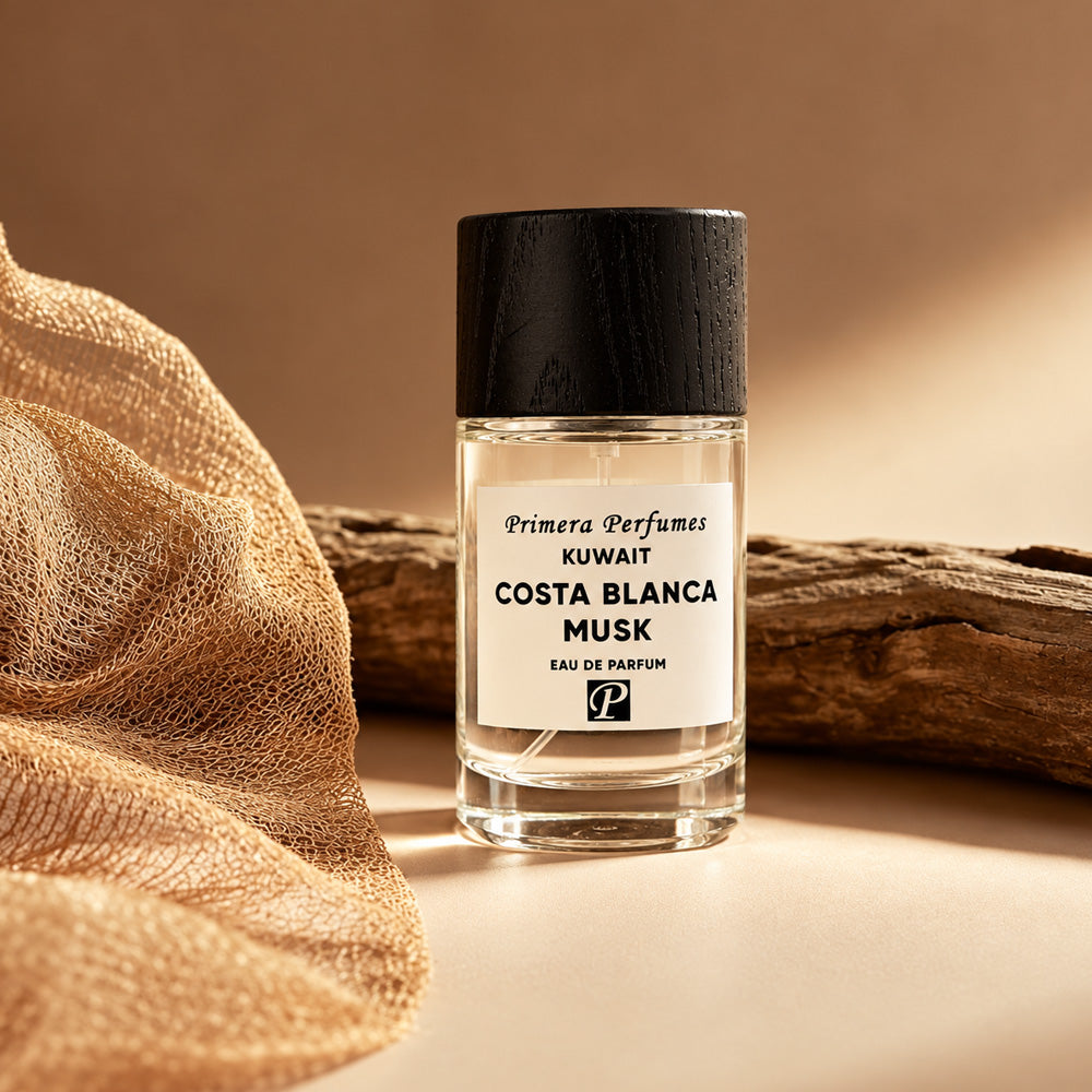 Primera Costa Blanca Musk Eau de Parfum, rose musk fragrance – alternate view