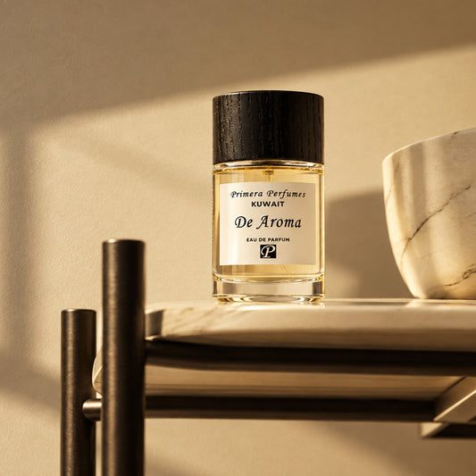 Primera De Aroma Eau de Parfum, floral patchouli oud fragrance – alternate view