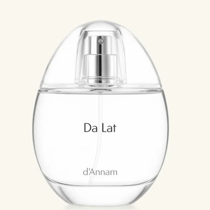d'Annam Da Lat perfume bottle – modern rose with juniper, cypress, red wine, peony and cedarwood