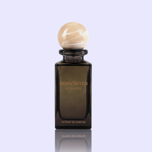 Reinvented Epiphany perfume 75ml bottle – citrus spicy rose, orris, incense and cedarwood