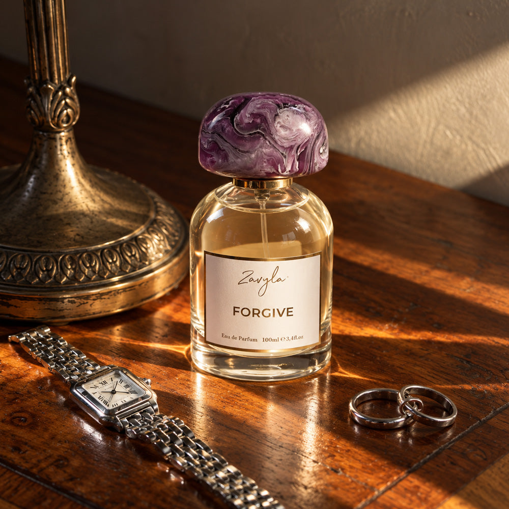 Zavyla Forgive perfume, black pepper, red fruits, pineapple and jasmine fragrance – alternate view