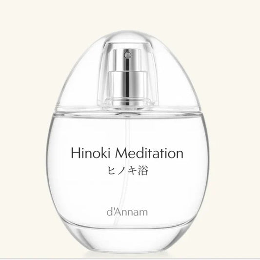 d'Annam Hinoki Meditation perfume bottle – woody hinoki cypress with incense, Japanese cedar and sandalwood