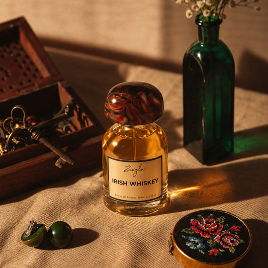 Zavyla Irish Whiskey perfume, lemon and tropical fruit fragrance – alternate view