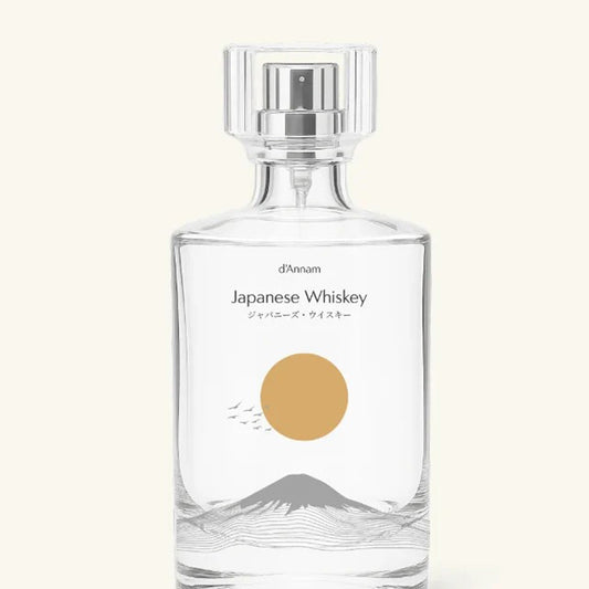 d'Annam Japanese Whiskey perfume 150ml bottle – boozy woody with Mizunara oak, malted barley and sandalwood
