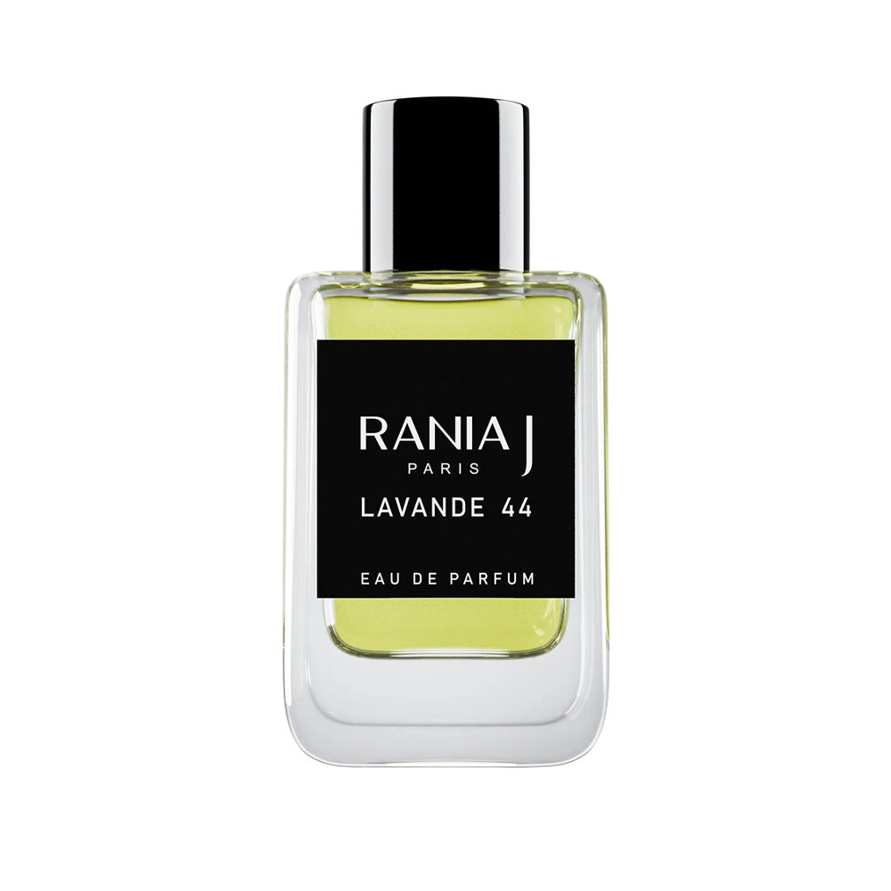 Rania J Lavande 44 perfume 50ml bottle – lavender with oud, vetiver, cedar, tonka and patchouli