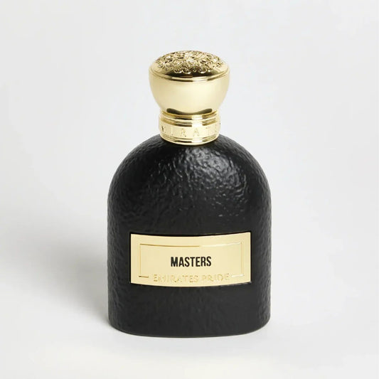 Emirates Pride Masters Eau de Parfum 100ml bottle – gourmand with cardamom, cocoa, heliotrope and vanilla