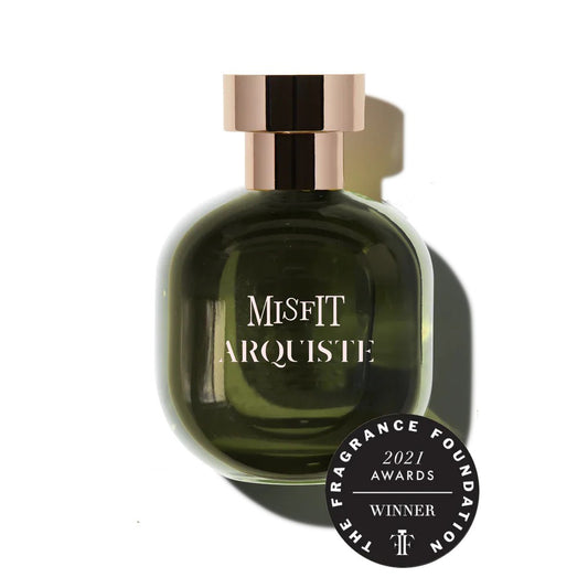 Arquiste Misfit perfume bottle – patchouli with lavender, ambrette, tonka and tolu balsam