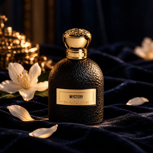 Emirates Pride Mystery Eau de Parfum, saffron leather fragrance – alternate view