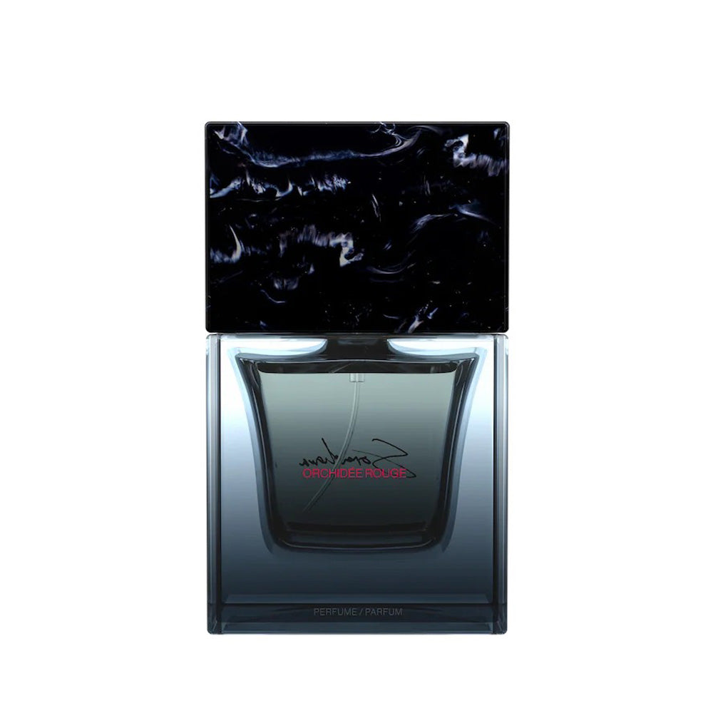Sora Dora Orchidee Rouge perfume 50ml bottle – black vanilla, almond milk, rum and benzoin
