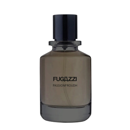 Fugazzi Passionfroudh Extrait de Parfum 100ml bottle – tropical passion fruit oud with mango and black tea
