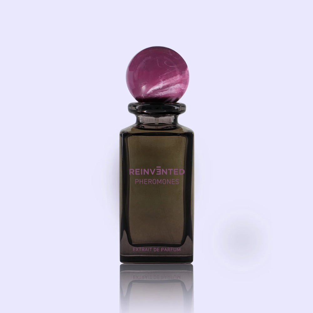 Reinvented Pheromones perfume 75ml bottle – sensual floral woody with iris, labdanum, vanilla and musk
