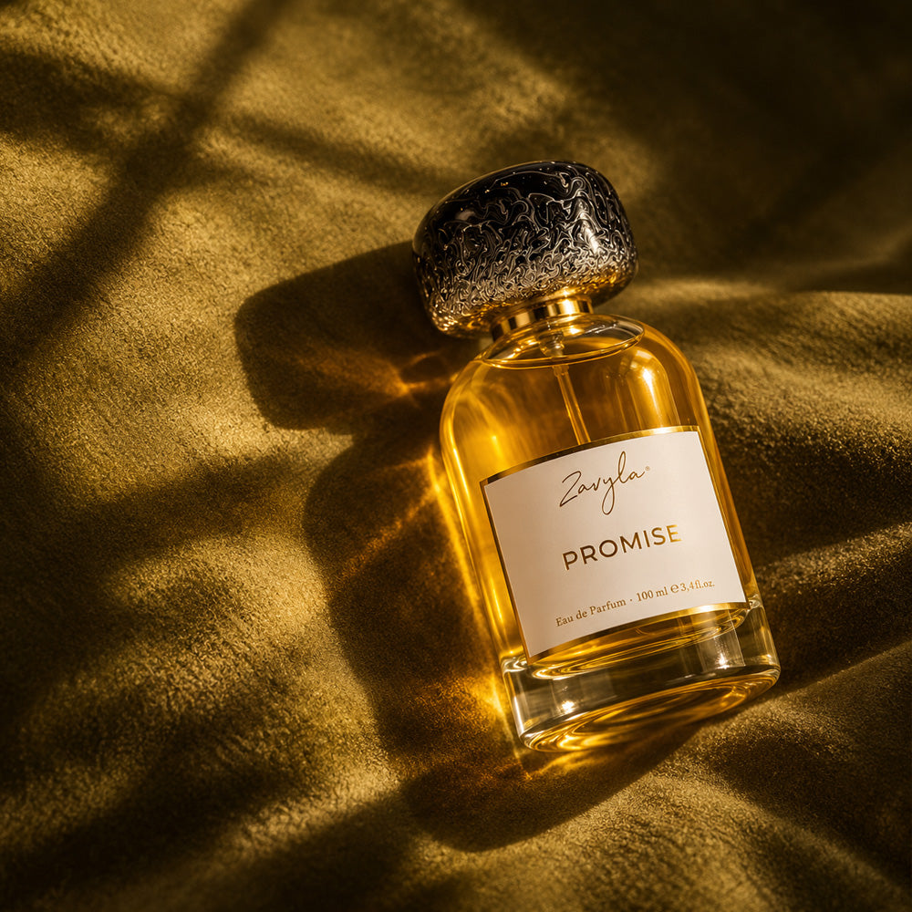 Zavyla Promise perfume, lavender, honey and cinnamon fragrance – alternate view