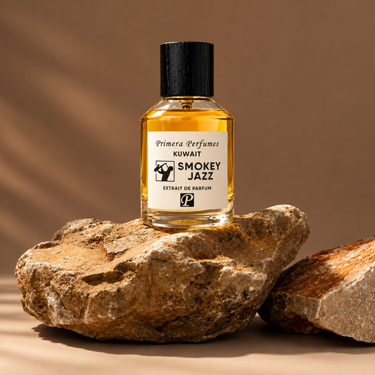 Primera Smokey Jazz perfume, smoky tobacco fragrance – alternate view