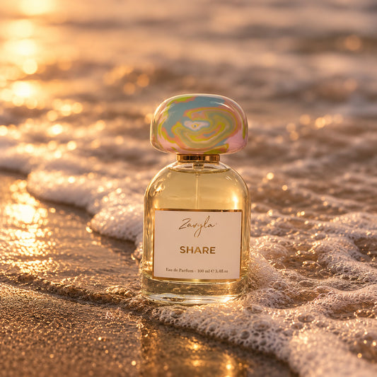 Zavyla Share perfume, clean musk fragrance – alternate view