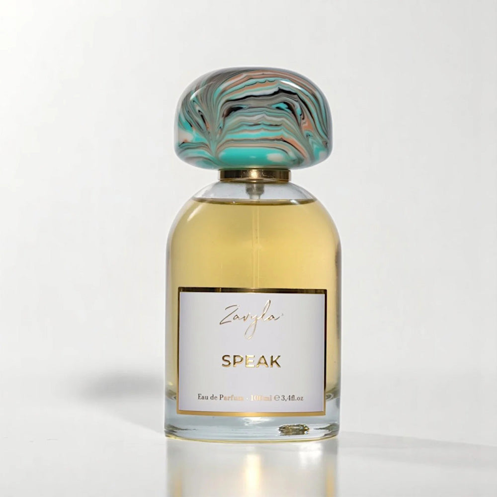Zavyla Speak perfume, honeyed rose and oud fragrance – alternate view