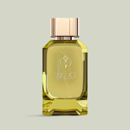 Librery Sun Ice Extrait de Parfum bottle – gourmand with pistachio, toffee, blackcurrant and vanilla