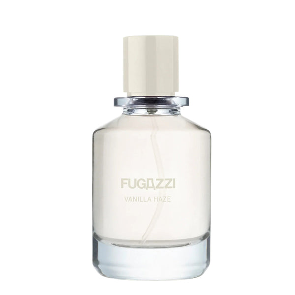 Fugazzi Vanilla Haze Eau de Parfum 100ml bottle – crème brûlée vanilla gourmand with coconut milk and hazelnut
