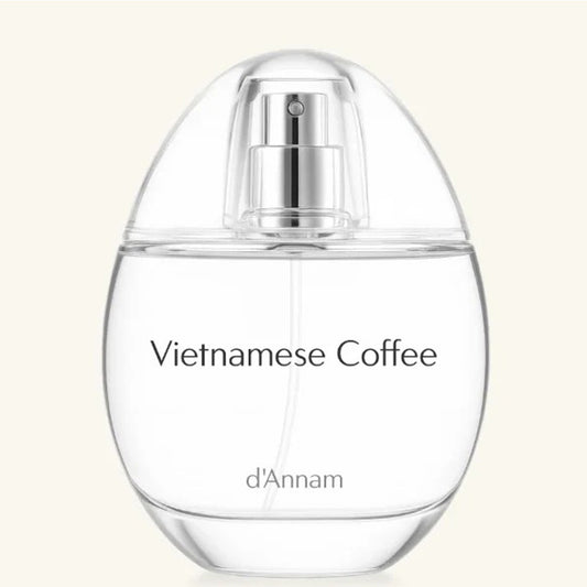 d'Annam Vietnamese Coffee perfume bottle – roasted coffee gourmand with condensed milk, dark chocolate and tonka