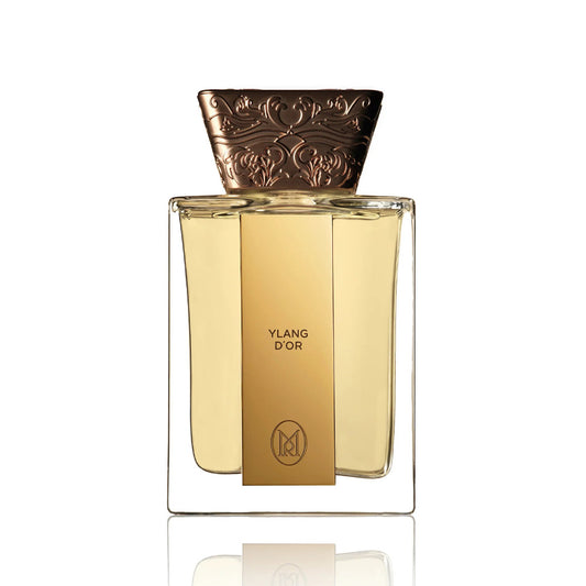 Maison du Roc Ylang d'Or Extrait de Parfum 100ml bottle – spicy white floral with ylang, tuberose and jasmine sambac