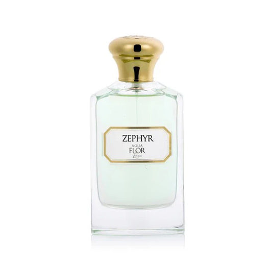 Aquaflor Firenze Zephyr perfume 100ml bottle – spicy woody citrus with mango, ginger and coconut