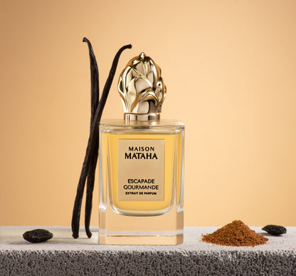 Maison Mataha Escapade Gourmande Extrait de Parfum, crème brûlée vanilla fragrance – alternate view